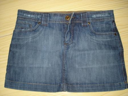 Mini jupe en jean ZARA